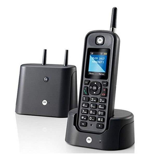 Motorola-o201-Telefono-Cordless-Nero