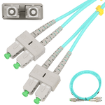 Extralink SC/APC-SC/APC | Patchcord | Multimodale, OM3, Duplex, 3mm, 5m