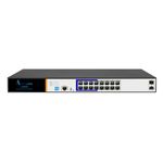 Extralink ARES | PoE Switch | 16x Gigabit PoE/PoE+, 2x SFP, 1x Console, 150W, Gestito