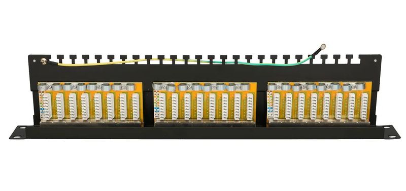 Extralink-CAT5E-STP-V2-|-Patchpanel-|-24-porte