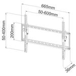 Techly-Staffa-a-Muro-Fissa-TV-LED-LCD-40-65-