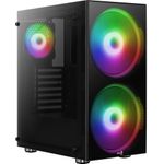 Aerocool Case Midi Python MicroATX ATX MiniITX LED o.N.