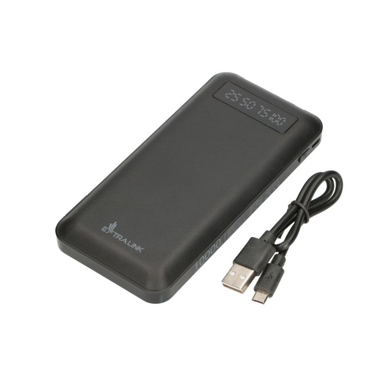 Extralink-EPB-083-10000mAh-Nero-|-Powerbank-|-Power-bank-USB-C