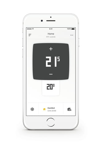 Netatmo-Thermostat-termostato-RF-Translucent-Bianco