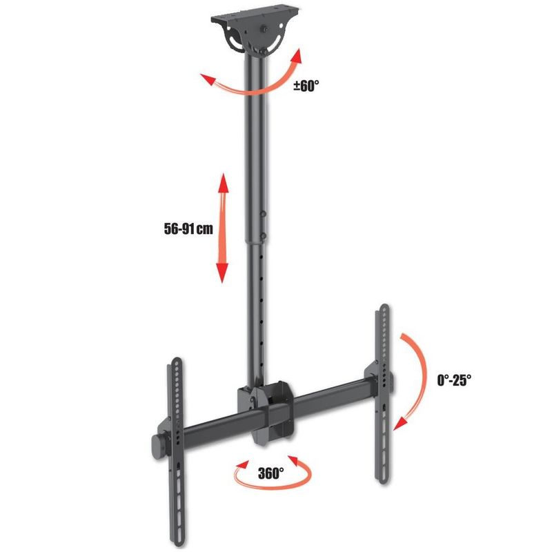 Techly-Supporto-Telescopico-Universale-a-Soffitto-per-TV-LED-LCD-37-70---ICA-CPLB-946S-