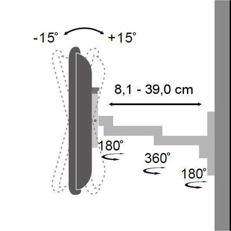 Techly-Supporto-a-muro-per-TV-LED-LCD-13-30---inclinabile-3-snodi-nero--ICA-LCD-104BK-