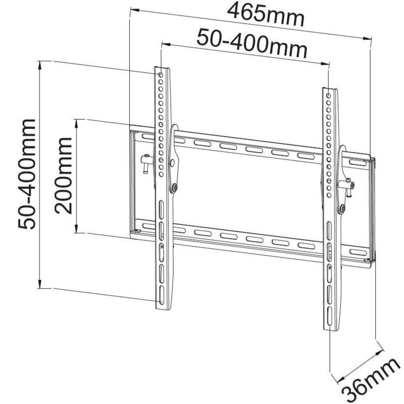 Techly-Supporto-a-Muro-Inclinabile-per-TV-LED-LCD-23-55--Nero--ICA-PLB-161M-