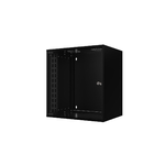 Lanview LOGON RUM12U40MNBL rack 12U Da parete Nero (19'' 12U Rack Wall Mount 565 - x 400 x 572mm SOHO - Black -