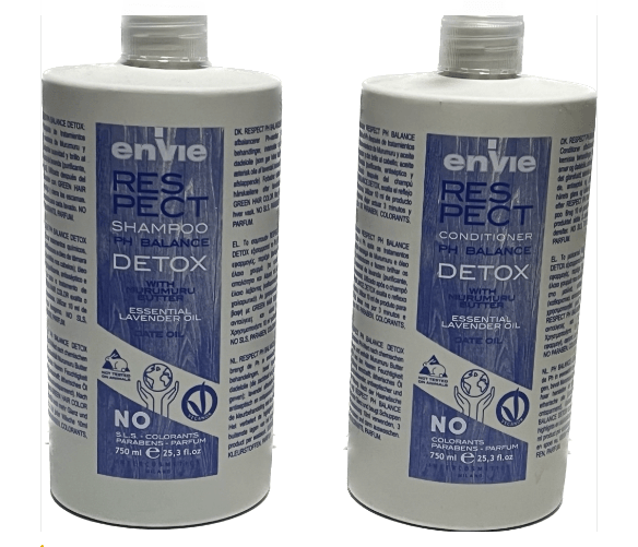 SHAMPOO ENVIE DETOX 750 ML E CONDITIONER ENVIE DETOX 750 ML