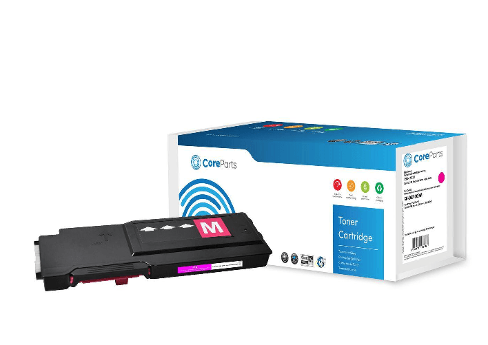 CoreParts-QI-DE1009M-cartuccia-toner-1-pz-Compatibile-Magenta--Toner-Magenta-593-11121---Pages--9.000---Dell-C3760-Extra