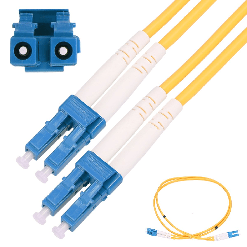 Extralink-LC-UPC-LC-UPC-|-Patchcord-|-Single-Mode-Duplex-G652D-PVC-3mm-1m