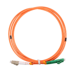 Extralink LC/UPC-LC/APC | Patchcord | Multimodale, OM2, Duplex, 3mm, 2m