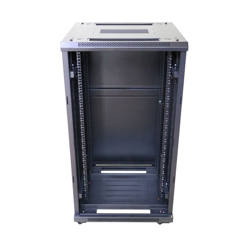 EX.14749---Rack-indipendente---27U---600-kg---Serratura-a-chiave---Guide-rack---Piedini-regolabili