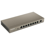 Tenda TEF1109P switch di rete Gestito Fast Ethernet (10/100) Supporto Power over Ethernet (PoE) Grigio