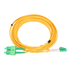 Extralink SC/APC-LC/APC | Patchcord | Monomodale, Duplex, 9/125um, 3mm, 3m