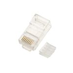 Extralink EX.11595 cavo di collegamento RJ-45 Trasparente