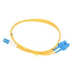 Extralink SC/UPC-LC/UPC | Patchcord | Monomodale, Duplex, 3mm, 0,5m