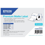 Epson Premium Matte Label - Die-cut Roll: 76mm x 51mm, 650 labels