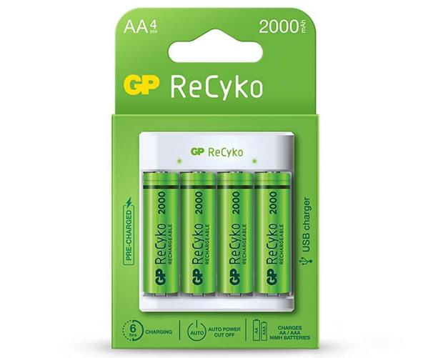 GP-RECYKO-USB---4-PLAS-ricaricabili-BATTERIA-2100MAH-AA