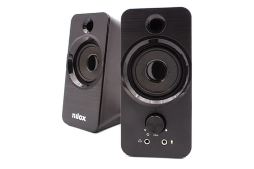 Nilox-CASSE-ACUSTICHE-PC-6W-1-via-Nero-Cablato-3-W