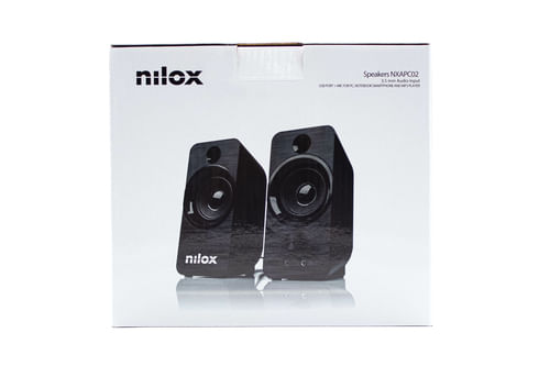 Nilox-CASSE-ACUSTICHE-PC-6W-1-via-Nero-Cablato-3-W