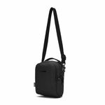 Pacsafe-LS100-crossbody-ECONYL®-schwarz-Nylon-Poliestere-riciclato-Nero-Unisex-Borsa-a-tracolla