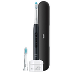 Braun Oral-B Pulsonic Slim Luxe 4500 Adulto Spazzolino elettrico sonico Nero, Platino