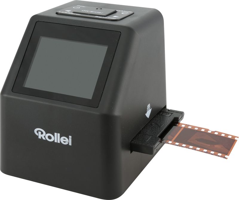 Rollei-DF-S-310-SE-scanner-Scanner-per-pellicola-diapositiva-Nero