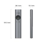 Logitech-Spotlight-puntatore-wireless-Bluetooth-RF-Grigio