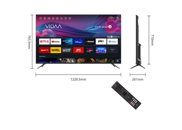 Smart-Tech-55UV10V1-TV-1397-cm--55--4K-Ultra-HD-Smart-TV-Wi-Fi-Nero-250-cd-m²