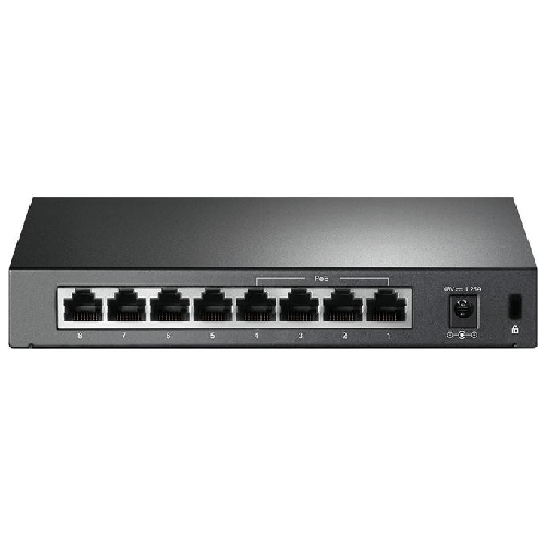 TP-Link-TL-SF1008P-Non-gestito-Fast-Ethernet--10-100--Supporto-Power-over-Ethernet--PoE--Nero