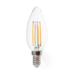 V-TAC Lampadina LED Bulb E14 6W 130LM/W Candela Filamento 6400K