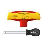 WihaTorqueVario-S T 2933 - T-handle key - 2 Stücke - isoliert - 56 mm - 6 mm - 5 - 14 N·m (43177)