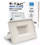 V-TAC PRO Faro LED SMD Chip Samsung 30W Colore Bianco 4000K IP65