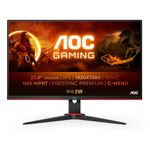 AOC-G2-24G2SPAE-BK-LED-display-605-cm--23.8--1920-x-1080-Pixel-Full-HD-Nero-Rosso