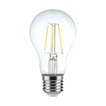 V-TAC Lampadina LED E27 4W 100LM/W A60 Filamento 6500K