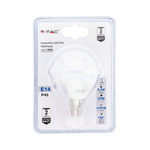 V-TAC Lampadina LED E14 55W P45 2700K (Blister 1 Pezzo)