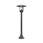 V-TAC Lampione LED da Giardino con Portalampada a Lanterna E27 Colore Nero Opaco h: 97.5cm IP44