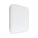 V-TAC Plafoniera LED Quadrata 18W con Sensore di Movimento a Microonde Colore Bianco 4000K IP44