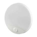 V-TAC PRO Plafoniera LED Chip Samsung Rotonda 15W con Sensore PIR Colore Bianco 3in1 IP44