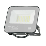 V-TAC PRO Faro LED SMD Chip Samsung 100LM/W 30W Cavo 1m Colore Nero 3000K IP65