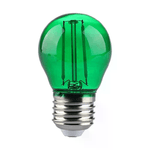 V-TAC Lampadina LED E27 2W G45 Filamento Colore Verde