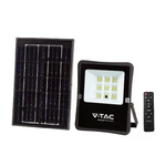 V-TAC Faro LED con Telecomando e Pannello Solare 6W 6400K