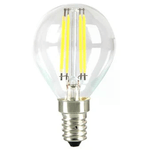 V-TAC VT-1996 Lampadina LED E14 4W MiniGlobo Filamento P45 - Bianco caldo 2700K - SKU 4300