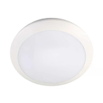 V-TAC Plafoniera LED Rotonda 20W con Sensore Microonde d: 300mm h: 87mm CCT Regolabile IP66