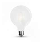 V-TAC VT-2067 Lampadina LED E27 7W Globo G125 Frost Cover 6400K Bianco Freddo - SKU 7190