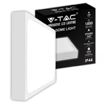 V-TAC Plafoniera LED Quadrata 18W Colore Bianco 3000K IP44