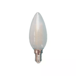 V-TAC VT-1936 Lampadina LED E14 4W Candela frost filamento - Bianco freddo 6000K - SKU 4476