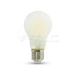 V-TAC VT-2047 Lampadina LED E27 7W Bulb A60 Frost filamento - 6400K Bianco freddo - SKU 7183