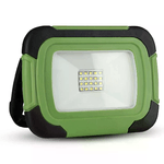 V-TAC PRO Faro LED Chip Samsung 10W Ricaricabile con Sos Flash Colore Nero e Verde 6400K IP44